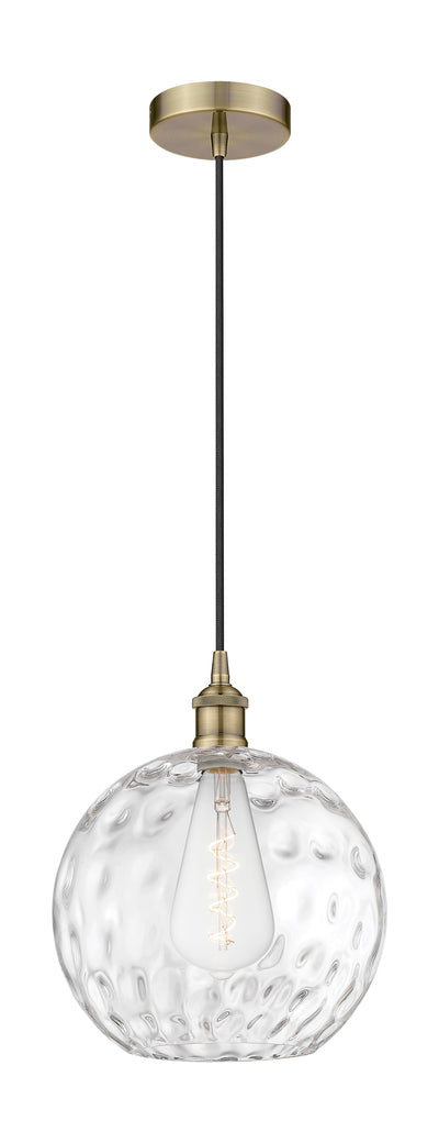 Edison Mini Pendant Antique Brass Finish