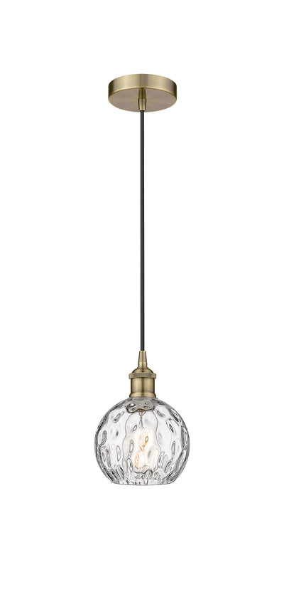 Edison Mini Pendant Antique Brass 10 Inch