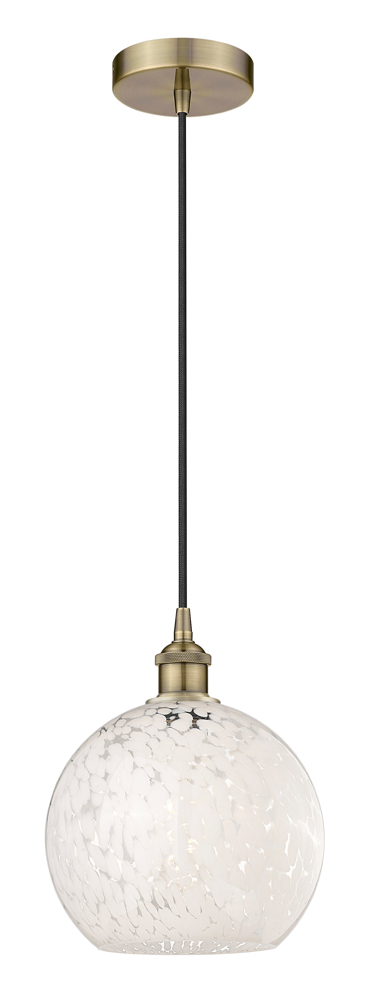 Edison Mini Pendant Antique Brass Finish