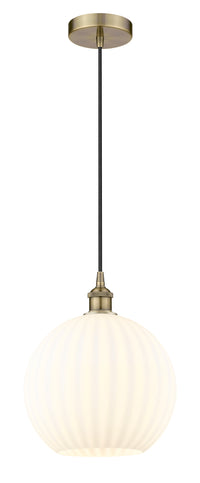 Edison Mini Pendant Antique Brass Cast