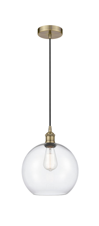 Edison Mini Pendant Antique Brass Finish