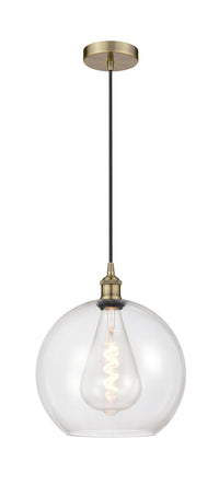 Edison Mini Pendant Antique Brass Finish