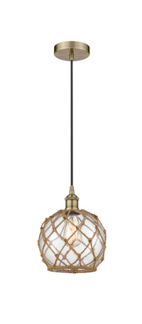 Edison Mini Pendant Antique Brass Finish