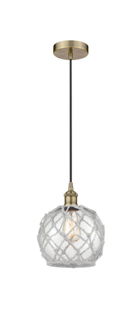 Edison Mini Pendant Antique Brass Finish