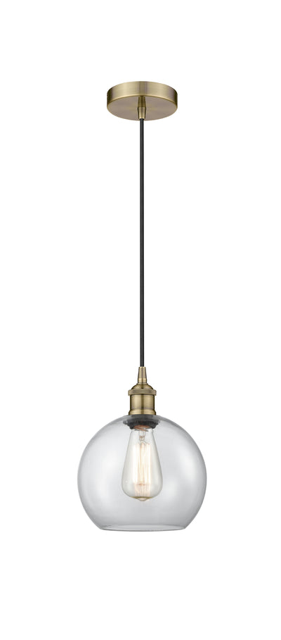 Edison Mini Pendant Antique Brass Finish