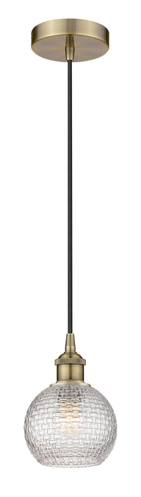 Edison Mini Pendant Antique Brass Finish