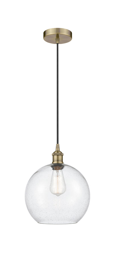 Edison Mini Pendant Antique Brass Finish