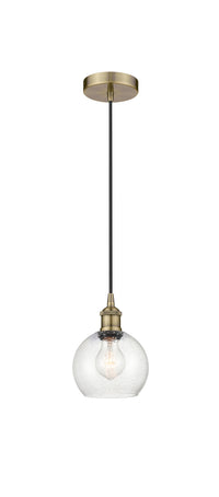 Edison Mini Pendant Antique Brass Finish