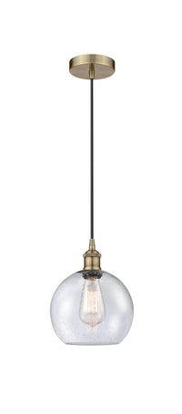 Edison Mini Pendant Antique Brass Finish