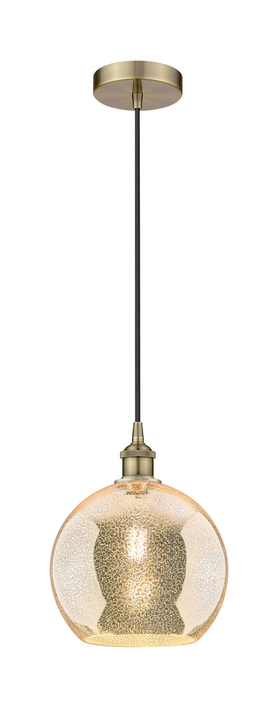 Edison Mini Pendant Antique Brass Finish
