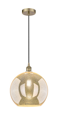 Edison Mini Pendant Antique Brass Finish
