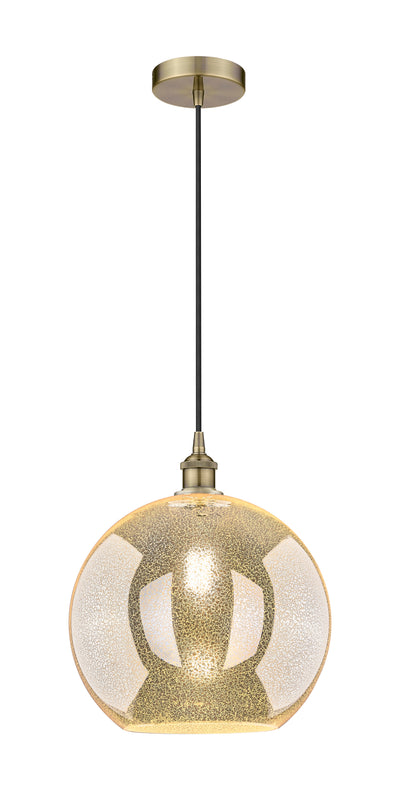 Edison Mini Pendant Antique Brass Finish