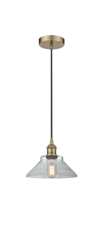 Edison Mini Pendant Antique Brass Finish