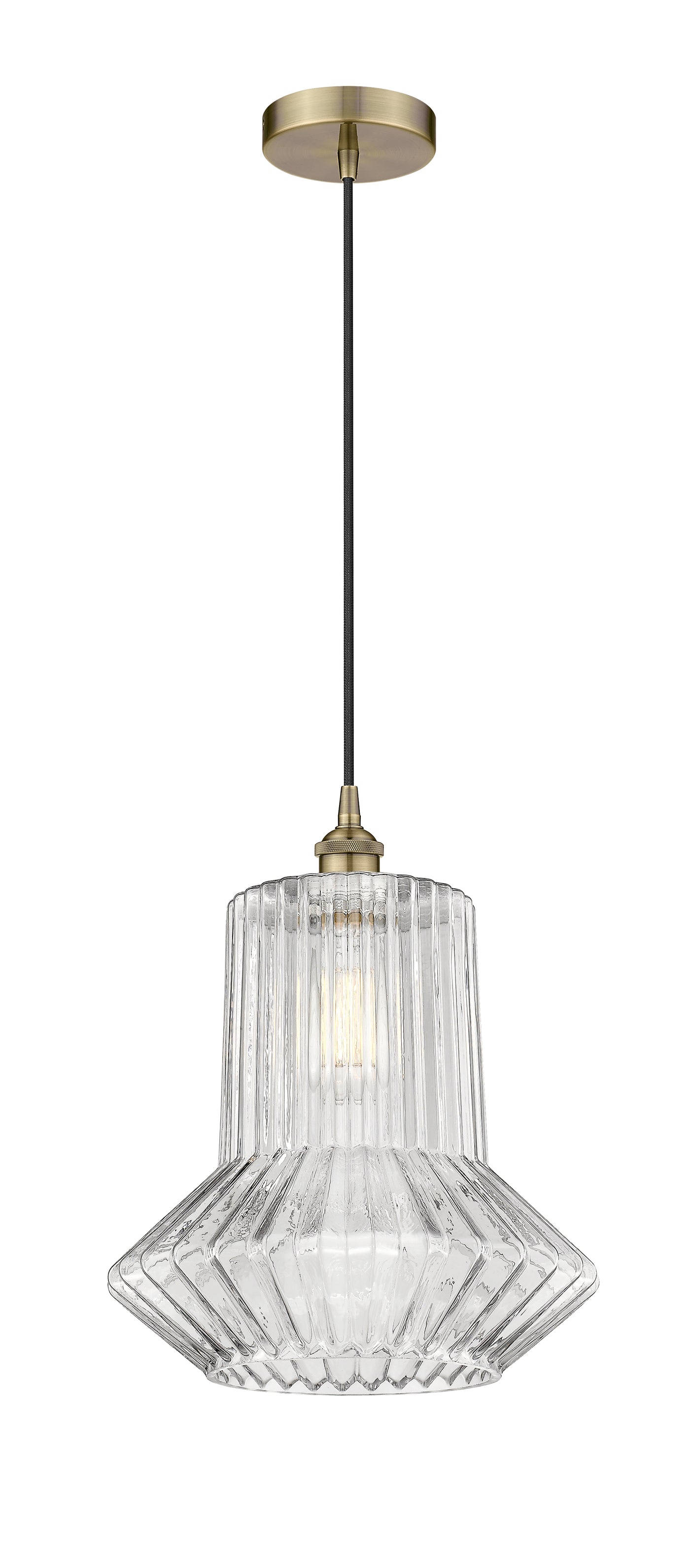 Edison Mini Pendant Antique Brass Finish