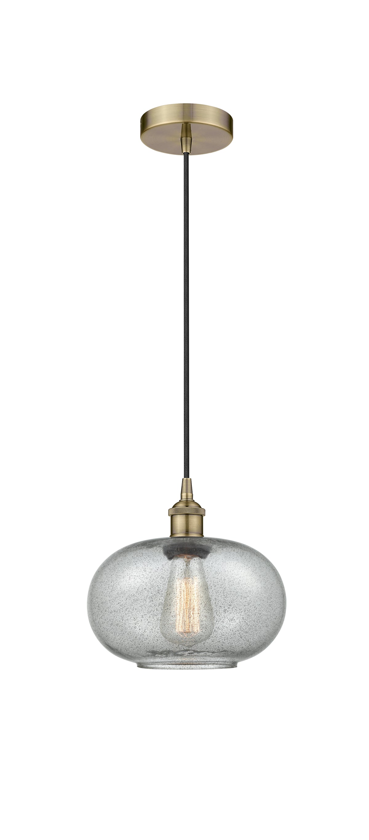 Edison Mini Pendant Antique Brass Finish