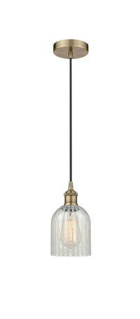 Edison Mini Pendant Antique Brass Finish