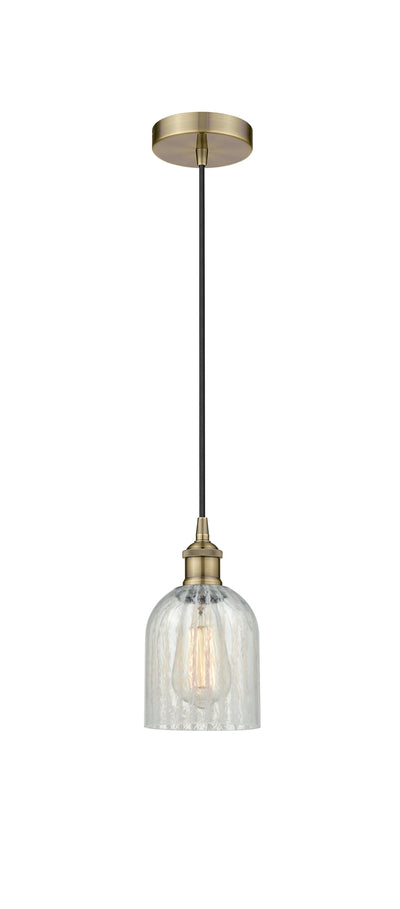 Edison Mini Pendant Antique Brass Finish