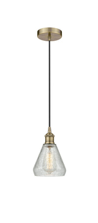 Edison Mini Pendant Antique Brass Finish