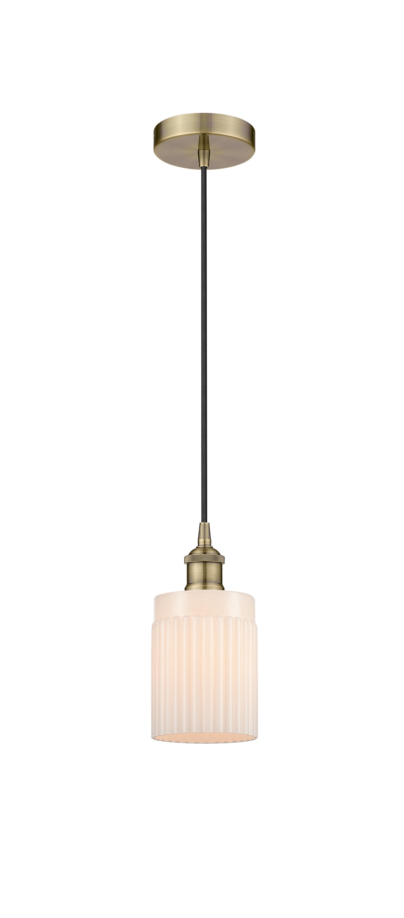 Edison Mini Pendant Antique Brass Finish