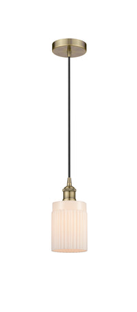 Edison Mini Pendant Antique Brass Finish
