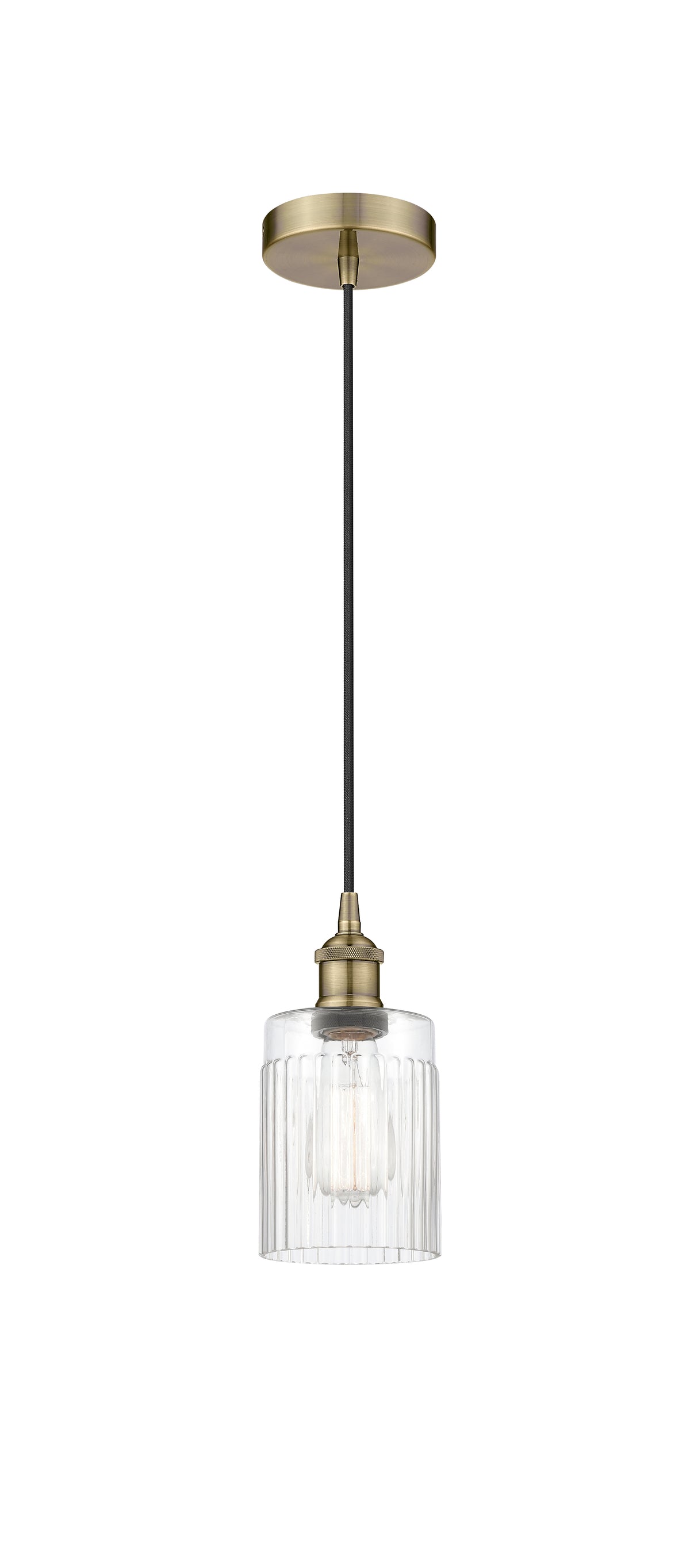 Edison Mini Pendant Antique Brass Finish