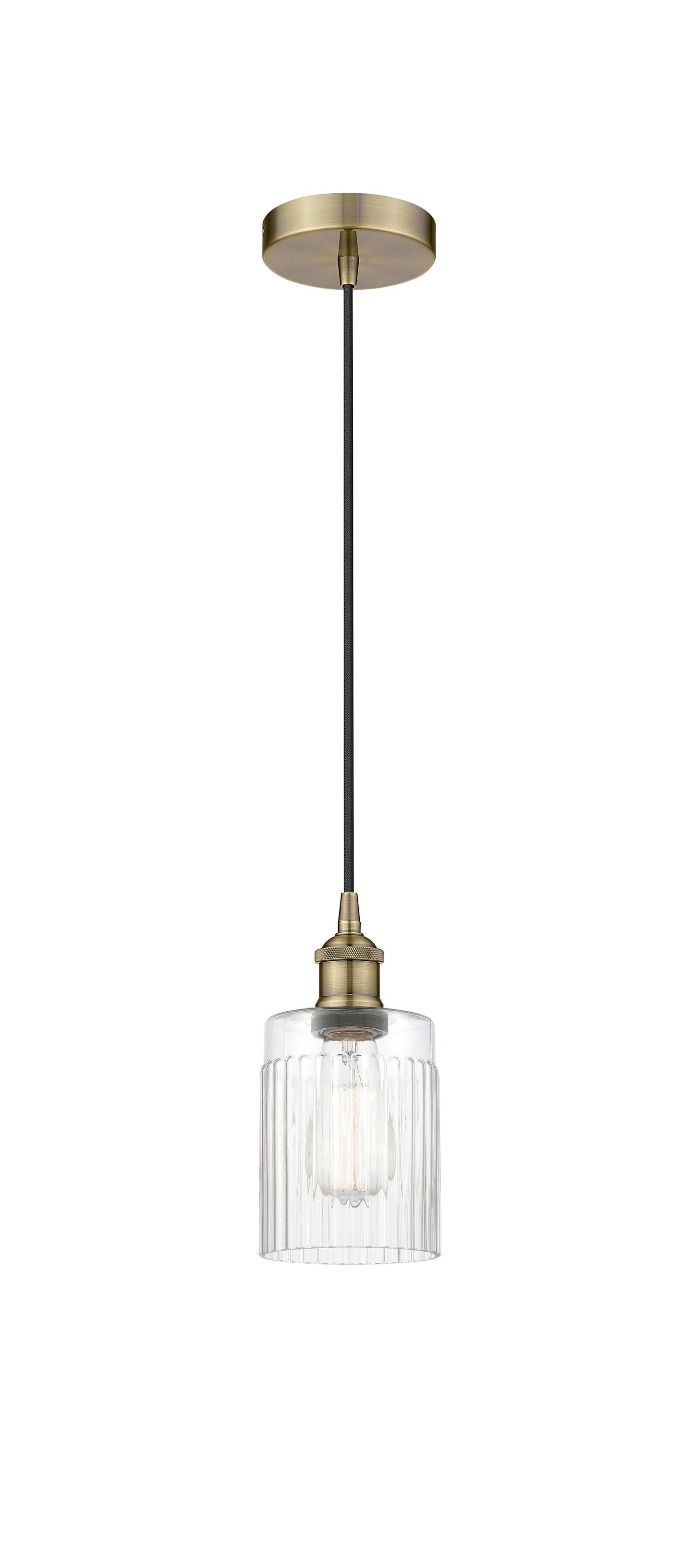 Edison Mini Pendant Antique Brass Finish