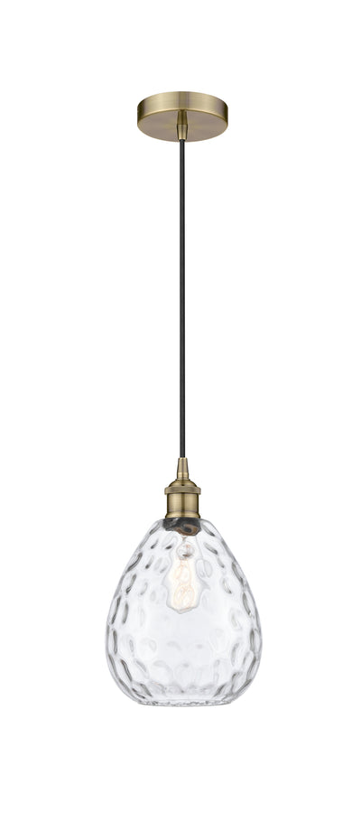 Edison Mini Pendant 8 Inch Antique Brass