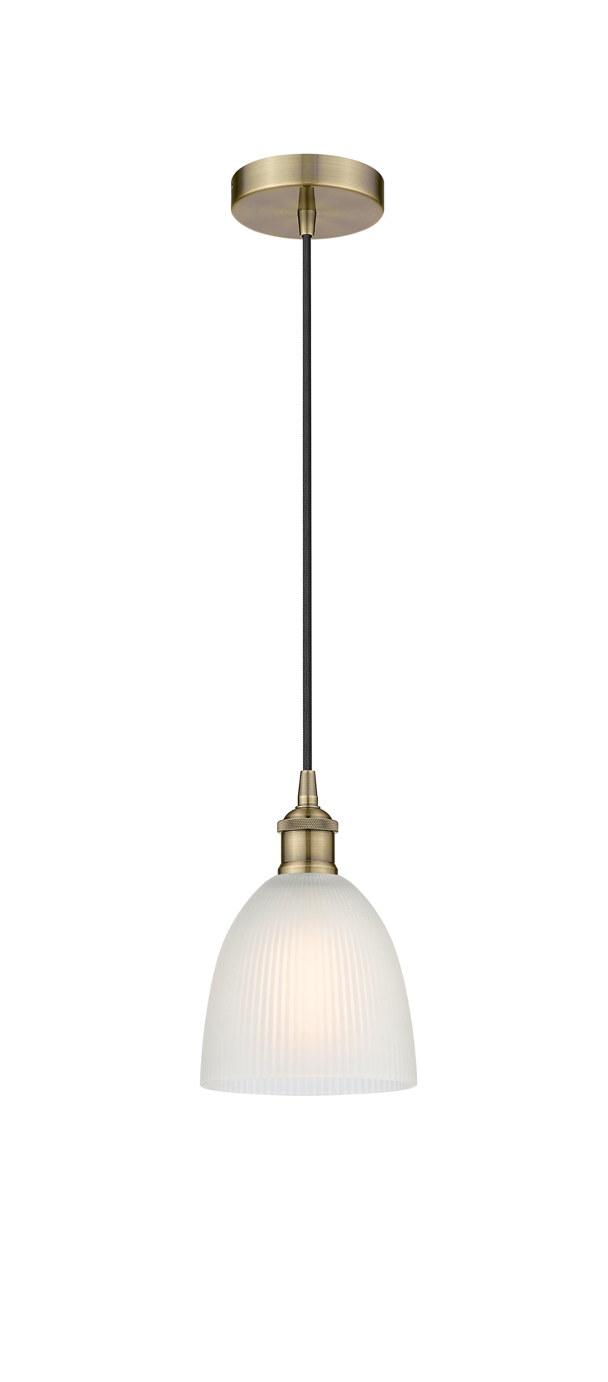 Edison Mini Pendant Cast Brass Antique Brass