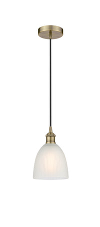 Edison Mini Pendant Cast Brass Antique Brass