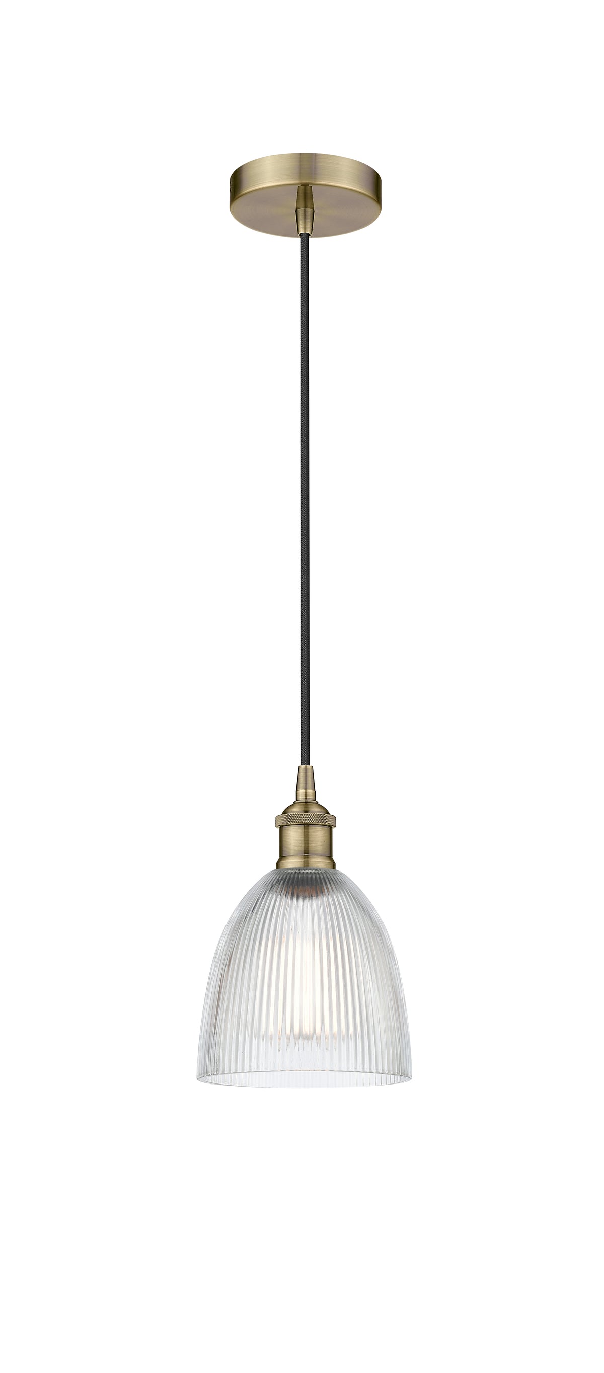 Edison Mini Pendant Cast Brass Antique Brass