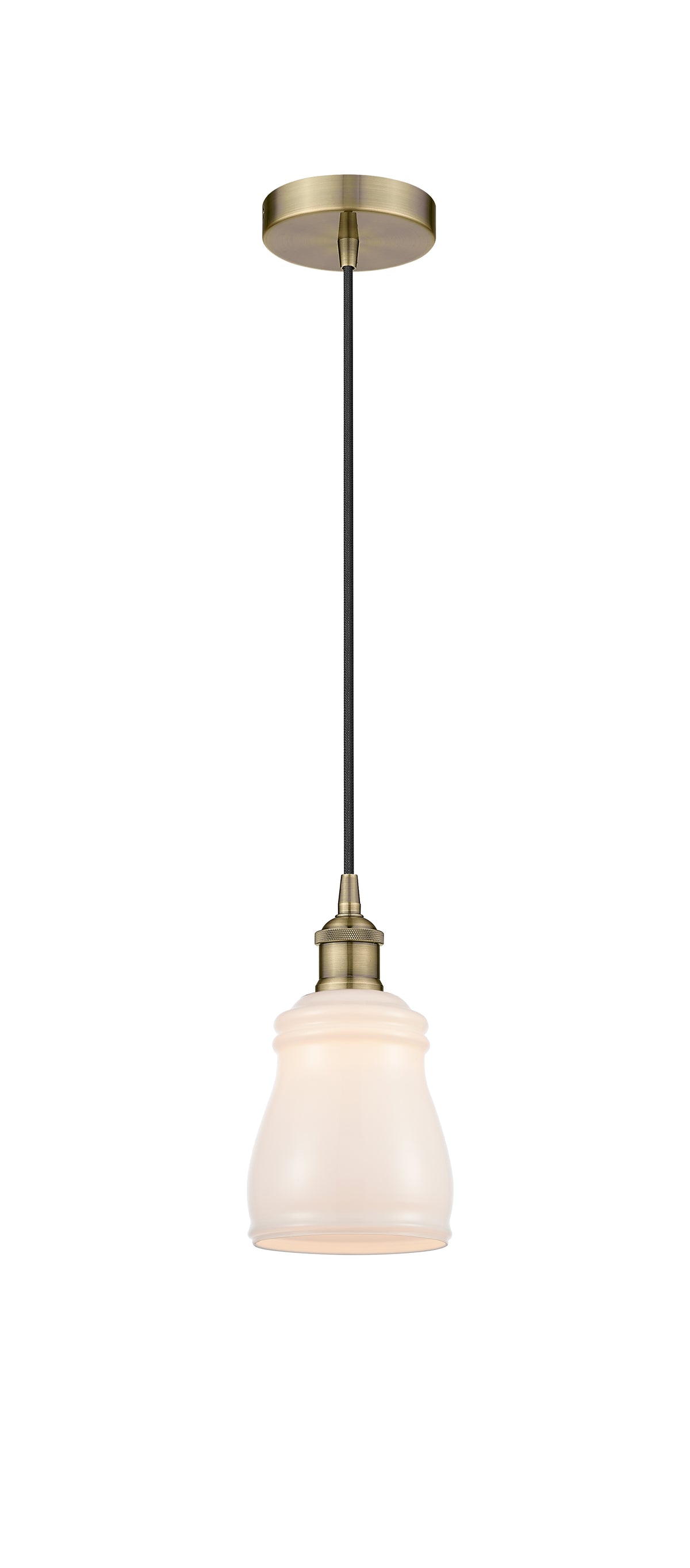 Edison Mini Pendant Antique Brass Finish