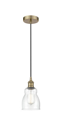 Edison Mini Pendant Antique Brass Finish