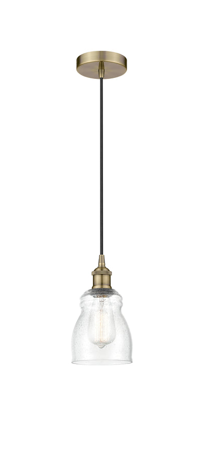 Edison Mini Pendant Antique Brass Finish
