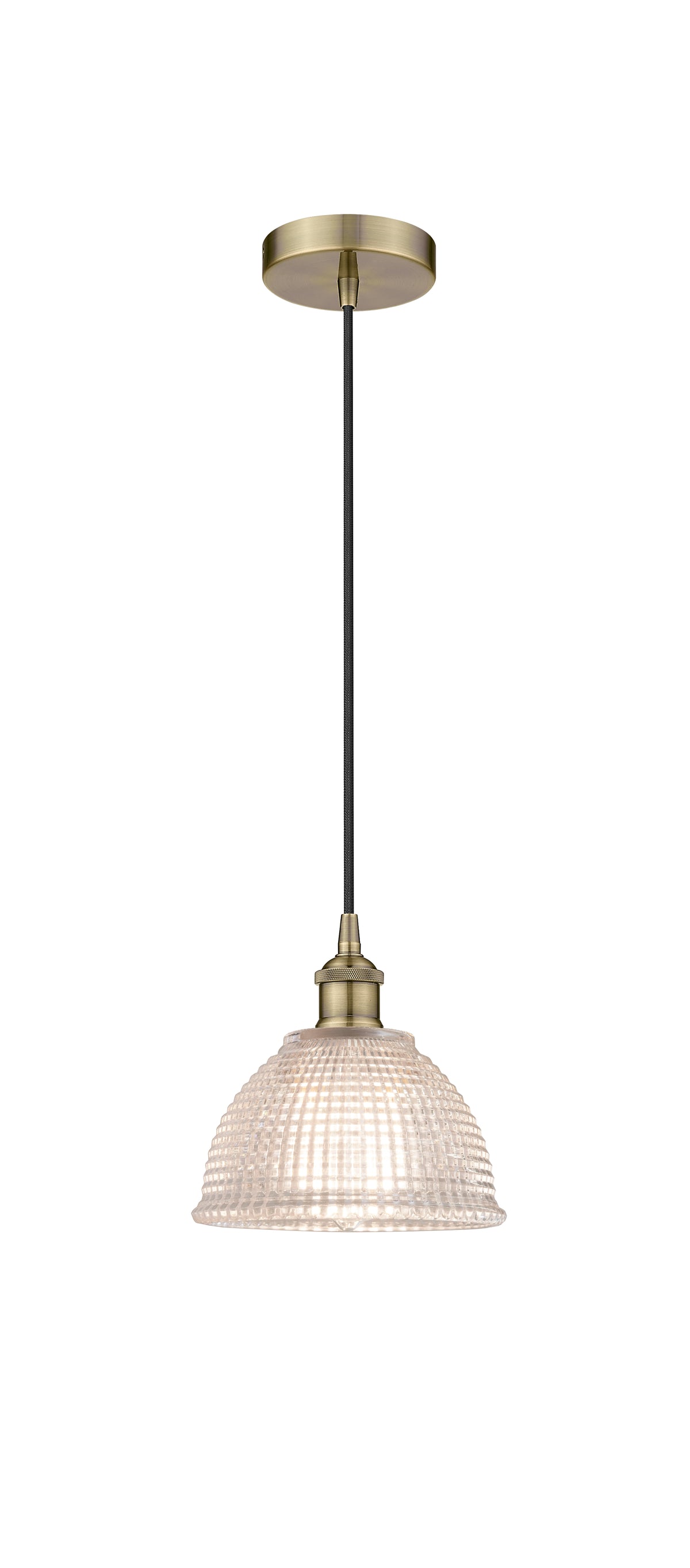 Edison Mini Pendant Antique Brass Finish