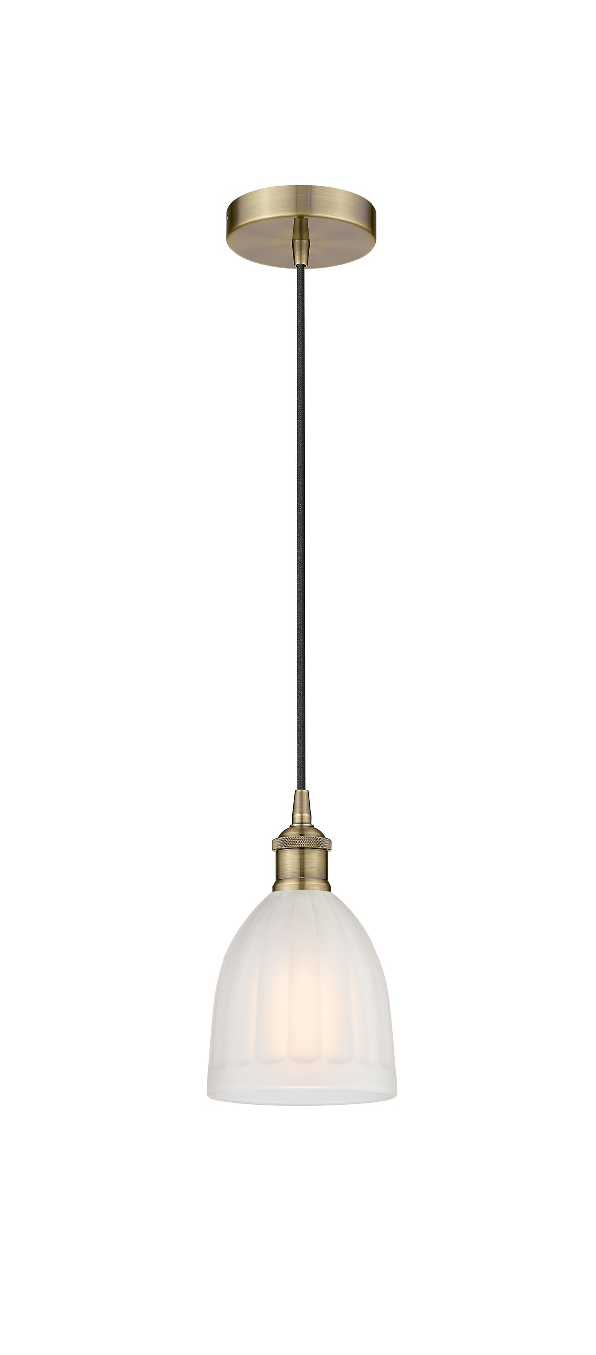 Edison Mini Pendant Antique Brass Finish