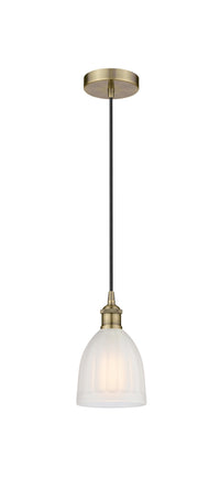 Edison Mini Pendant Antique Brass Finish