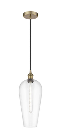 Edison Mini Pendant Antique Brass Finish