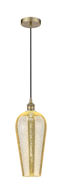 Edison Mini Pendant Antique Brass Finish