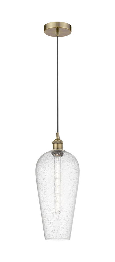 Edison Mini Pendant Antique Brass Finish