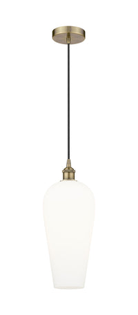 Edison Mini Pendant Antique Brass Finish
