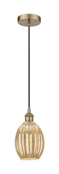 Edison Mini Pendant Antique Brass Finish