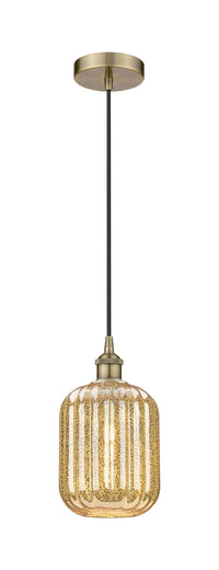 Edison Mini Pendant Antique Brass Finish