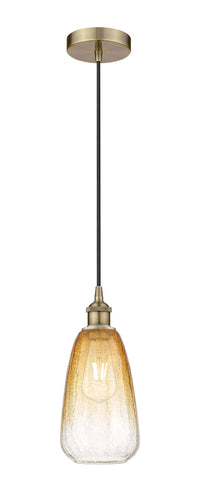 Edison Mini Pendant Antique Brass Finish