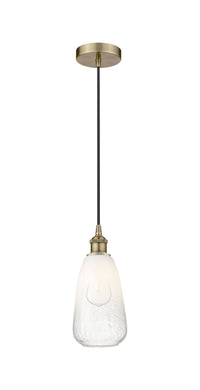 Edison Mini Pendant Antique Brass Finish