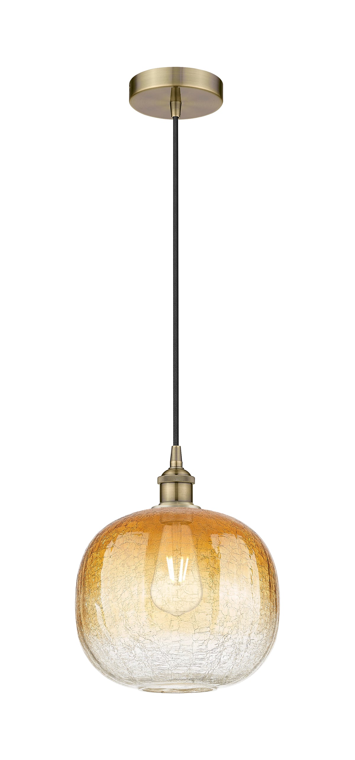 Brookhaven Sphere 11-Inch 1-Light Cord-Hung Mini Pendant