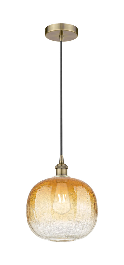 Edison Mini Pendant Antique Brass Finish
