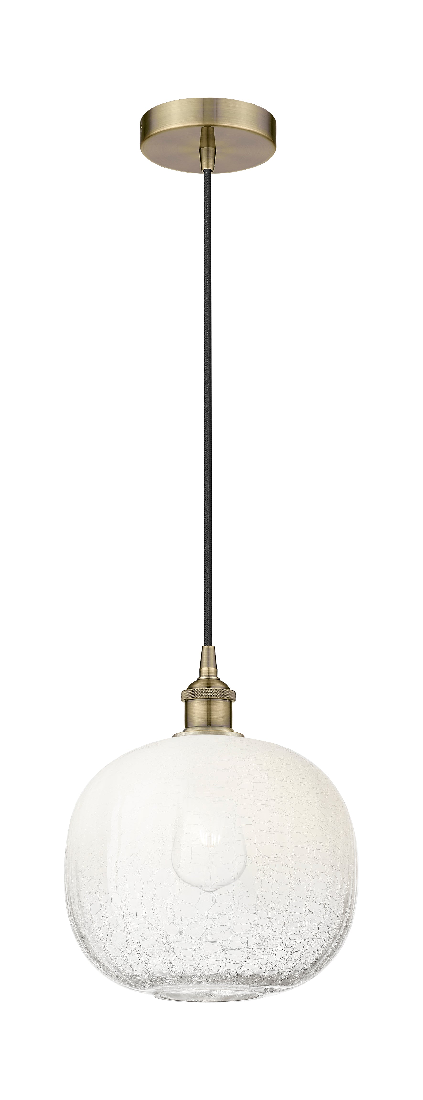 Edison Mini Pendant Antique Brass Finish