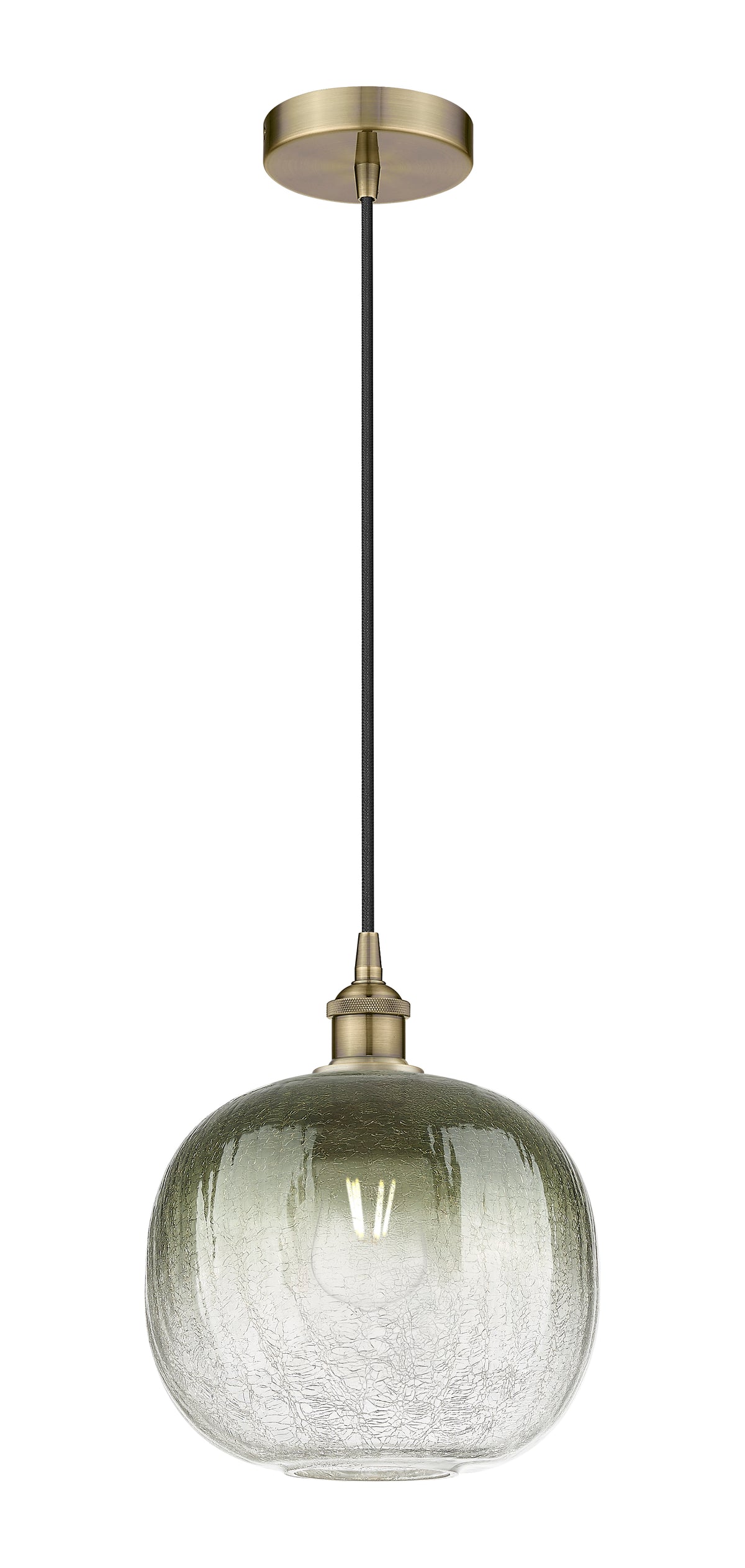 Brookhaven Sphere 11-Inch 1-Light Cord-Hung Mini Pendant