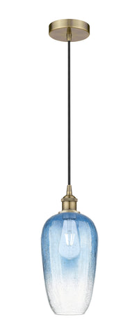 Edison Mini Pendant Antique Brass 7 Inch