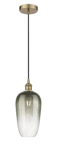 Edison Mini Pendant Antique Brass 7 Inch